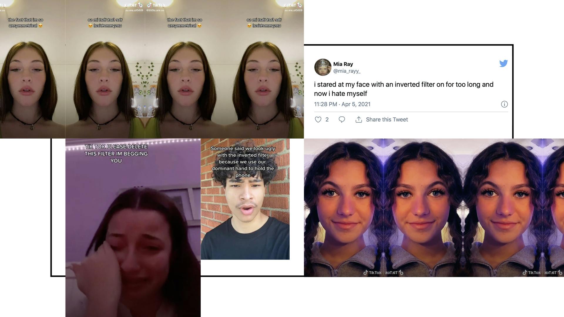 Why TikTok’s Inverted Filter Is Sparking A Worrying New Obsession With